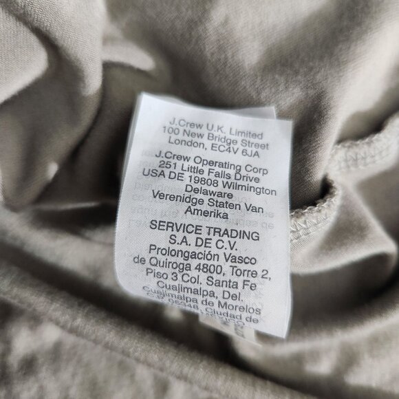Madewell Gray Long-Sleeve Relaxed Fit Top M - Picture 12 of 13